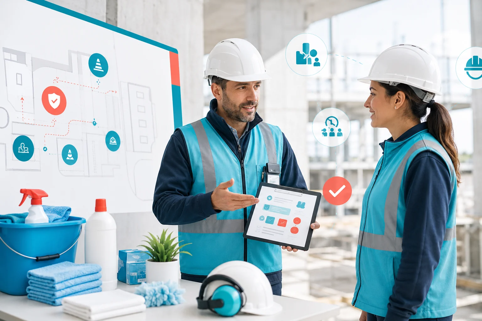 Illustration de l'article Comment organiser l’accueil sécurité d’un agent sur un nouveau chantier ?