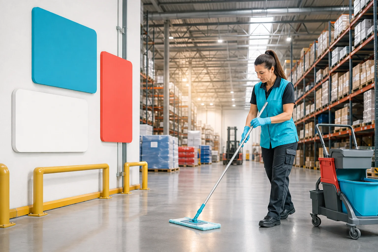 Illustration de l'article Comment organiser le nettoyage d’un entrepôt logistique ?