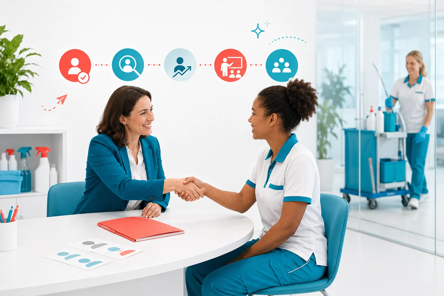 Recrutement et ressources humaines dans une entreprise de nettoyage